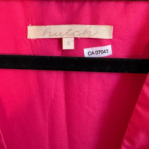 Anthropologie Hutch April Keyhole Pink Dress Made in NYC Size 6 - Picture 5 of 6